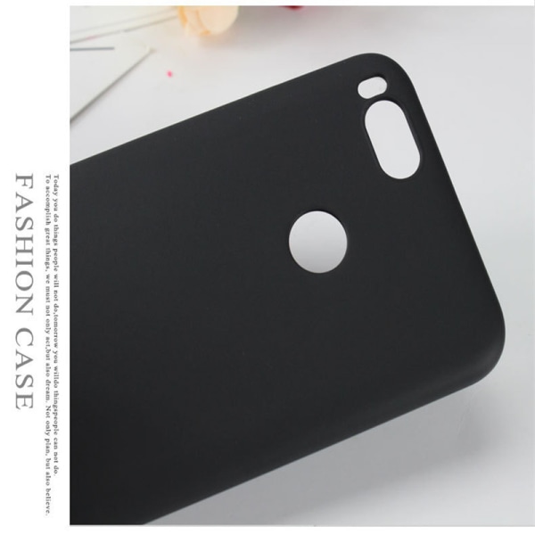 Xiaomi Mi A1 Ultra-ohut silikonikotelo - enemmän värejä Black