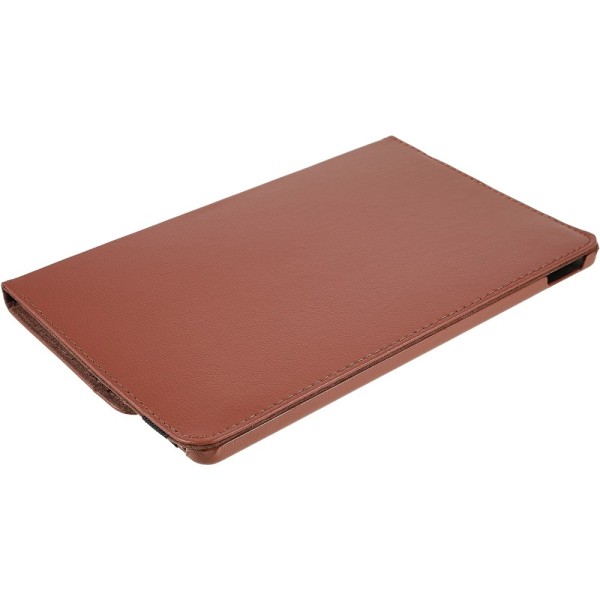 SKALO Lenovo Tab M10 Plus 10.6" (Gen 3) 360 Litchi Flip Cover - Brown