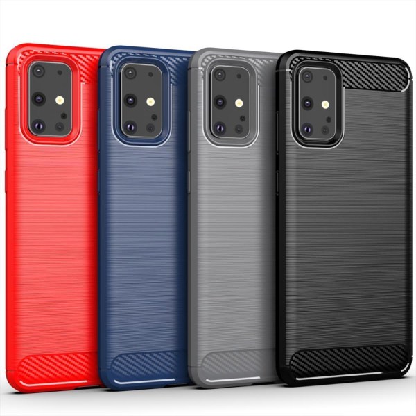 SKALO Samsung S20 Armor Carbon Stødsikker TPU-cover - Vælg farve Blue