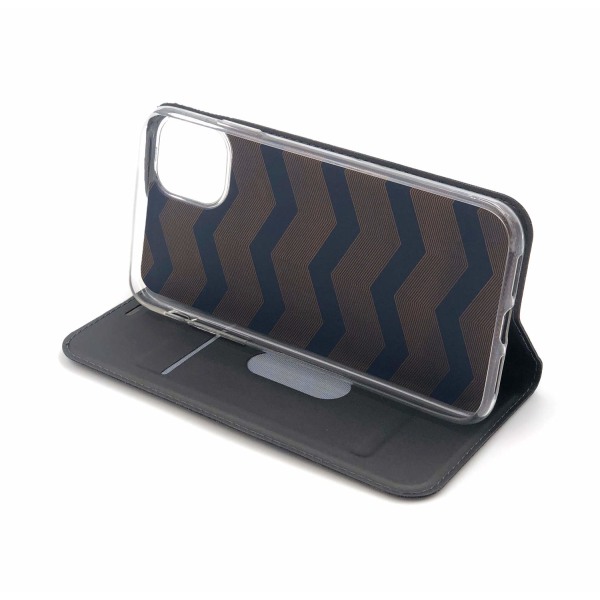 Plånboksfodral Ultratunn design iPhone 11 Pro Max - fler färger Mörkgrå