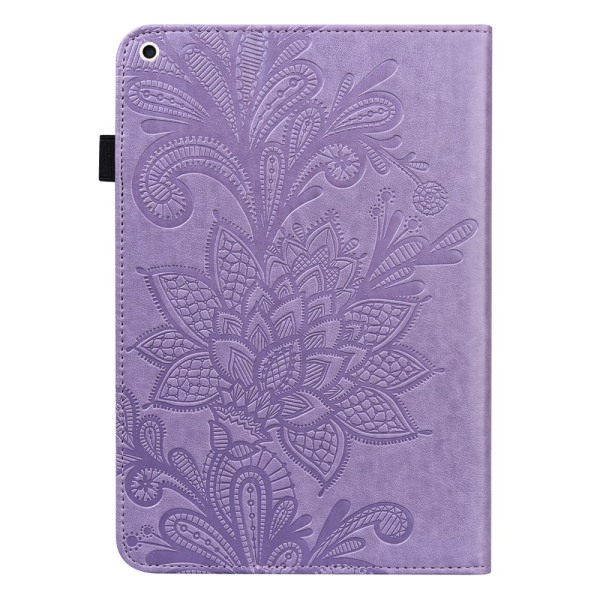 SKALO iPad 10.2 Mandala Suojakotelo - Violetti Purple