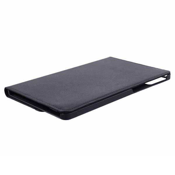 SKALO Xiaomi Redmi Pad SE 360 Litchi Flip Cover - Sort Black