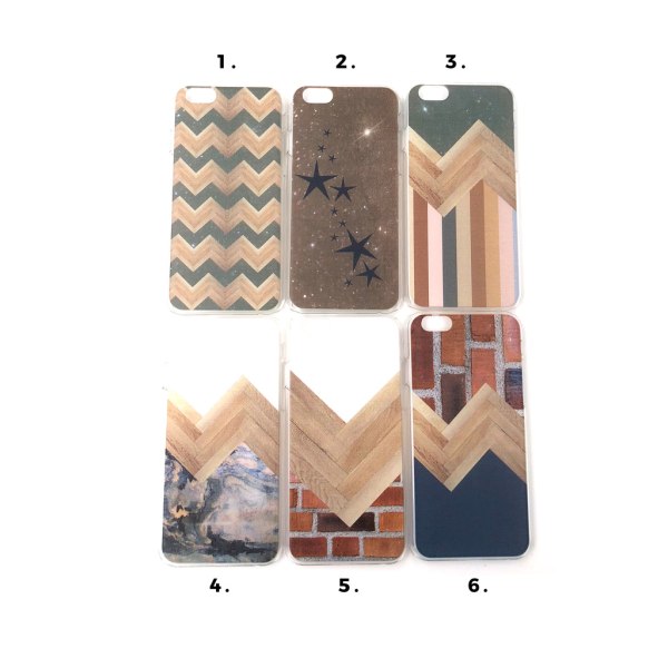 Skal med motiv iPhone 6/6S MultiColor #2