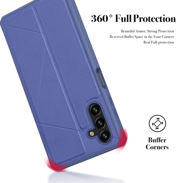 DUX DUCIS Samsung A04s 4G Skin X Series Flipcover - Blå Blue