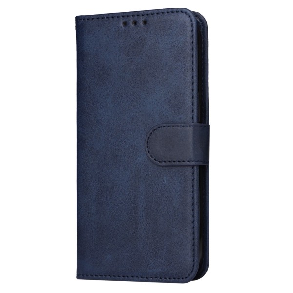 SKALO Xiaomi Redmi Note 13 4G PU-læder Pungetui - Vælg farve Blue