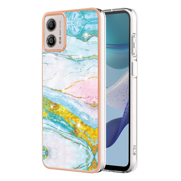 SKALO Motorola Moto G23 4G Marmori TPU kuori - #1 Multicolor