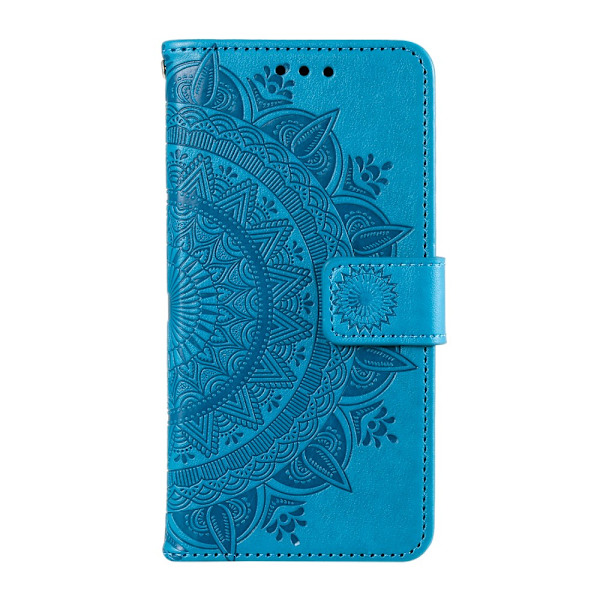 SKALO Google Pixel 9/9 Pro Mandala Flip Cover - Blå Blue