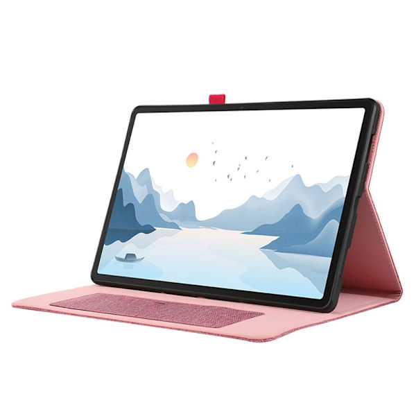 SKALO Lenovo Tab P12 Tyg Fodral - Rosa Rosa