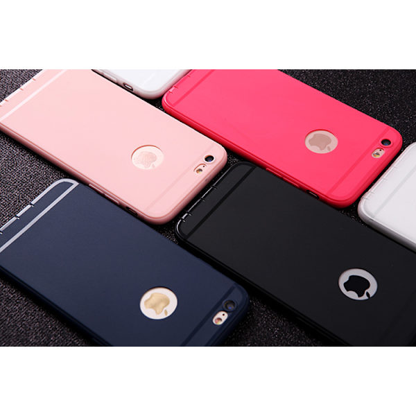 Ultraslim Silikon Skal till iPhone 6/6S Red