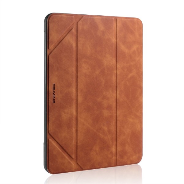 DG MING iPad Air (2020/2022) See Series Trifold Flip Cover - Brun Brown