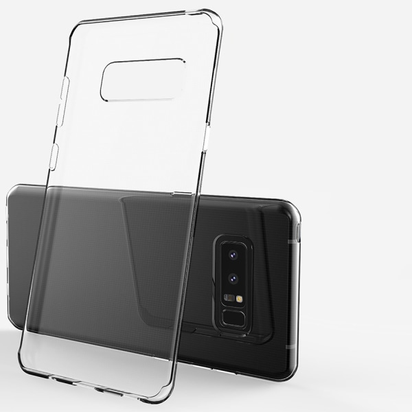 Transparent Silikon TPU-Skal till Samsung Note 8 Transparent