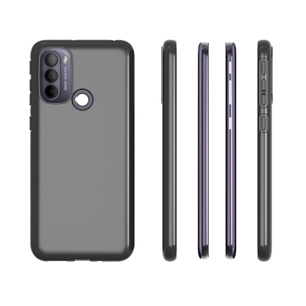 SKALO Moto G31 / G41 Ultratunn TPU-Skal Black