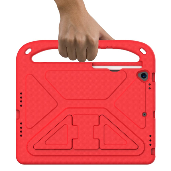 SKALO iPad 10.2 Barnskal med handtag och ställ - Röd Röd