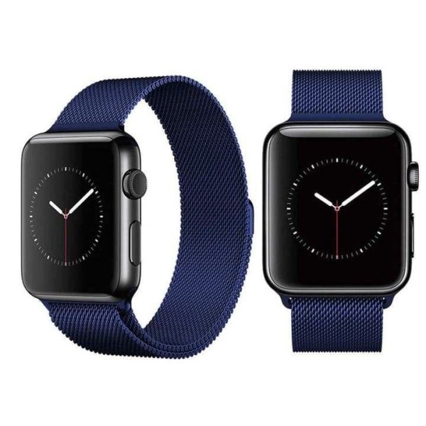 SKALO Milanese Loop Apple Watch 38/40/41mm - Valitse väri Blue