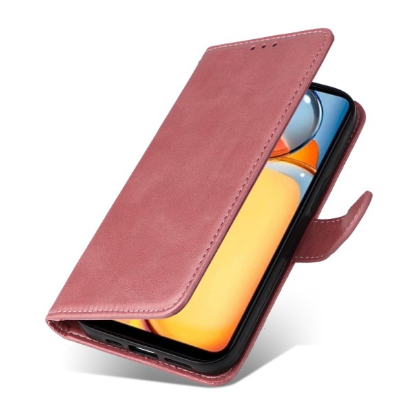 SKALO Xiaomi Redmi 13C 4G PU-Läder Plånboksfodral - Fler färger Rosa
