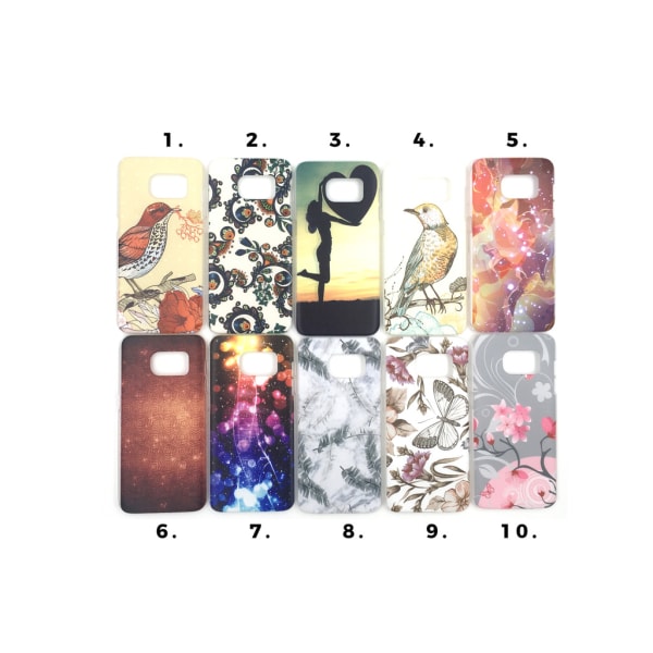 Skal med motiv Samsung S7 Edge MultiColor #9