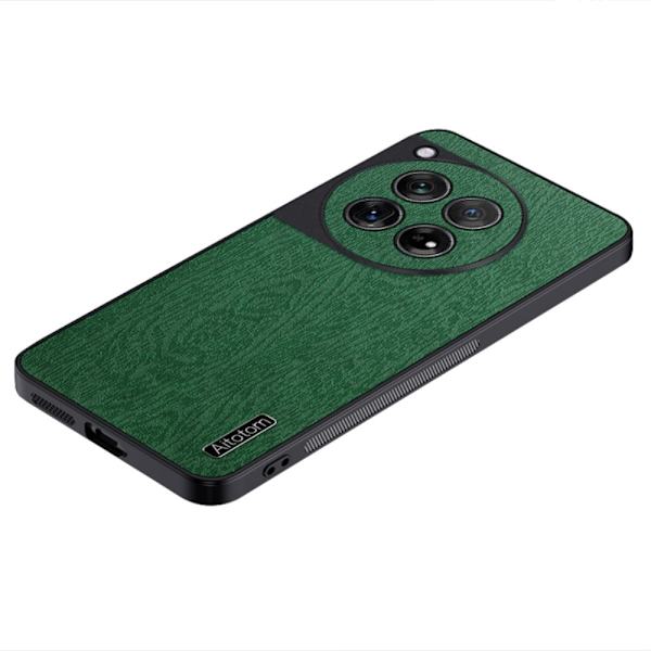 SKALO OnePlus 12 5G PU-læder Hybrid Cover - Grøn Green