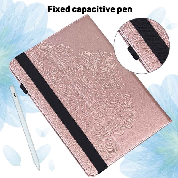 SKALO Xiaomi Redmi Pad Mandala Fodral - Roséguld Rosa guld