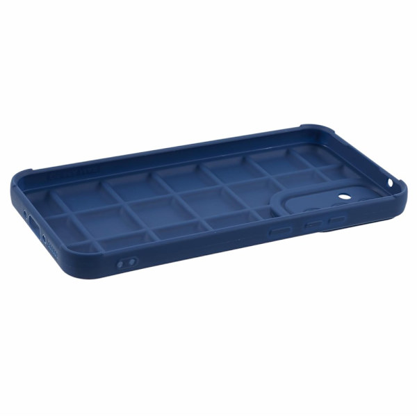 SKALO Samsung A05s 4G Puffer Bumper TPU-suojakuori - Tummansininen Dark blue