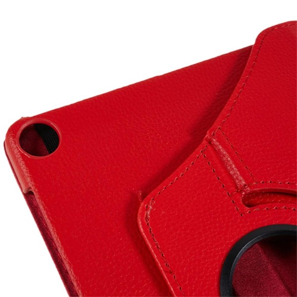SKALO Lenovo Tab M10 (Gen 3) 360 Litchi Suojakotelo - Punainen Red
