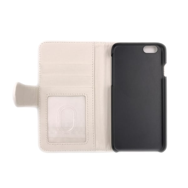 Lompakkokotelo 4 lokeroa iPhone 6 / 6S - enemmän värejä White