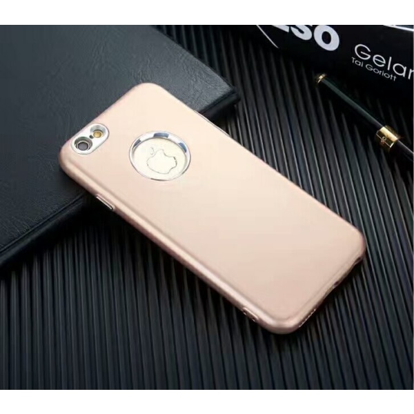 iPhone 7/8 | TPU Shell Metal Buttons - flere farver Pink