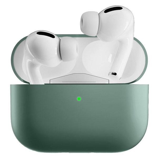 SKALO AirPods Pro 2 Ultratyndt silikone Cover - Grøn Green