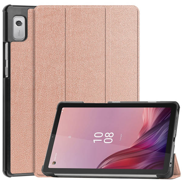 SKALO Lenovo Tab M9 Trifold Fodral - Roséguld Rosa guld