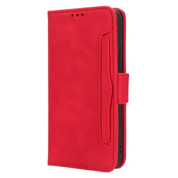 SKALO Samsung A54 5G 6-FACK Plånboksfodral - Röd Röd