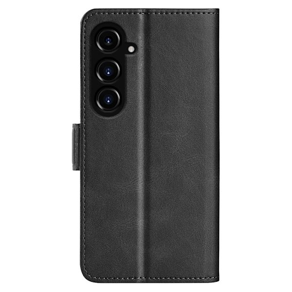 SKALO Samsung S23 FE Premium Plånboksfodral - Svart Svart