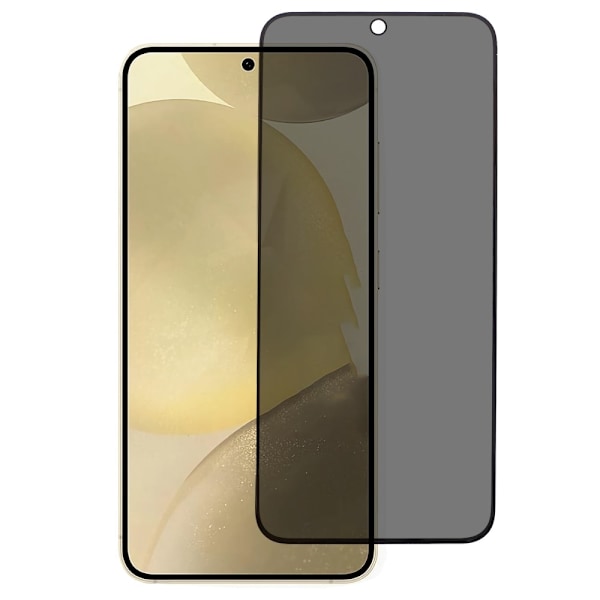 SKALO Samsung S25+ Privacy Skärmskydd Härdat Glas - Svart Svart