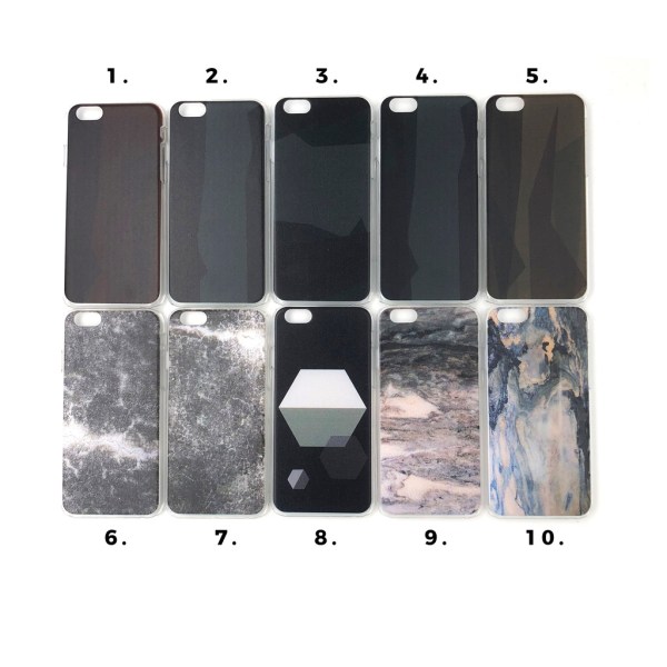 Skal med motiv iPhone 6/6S MultiColor #3