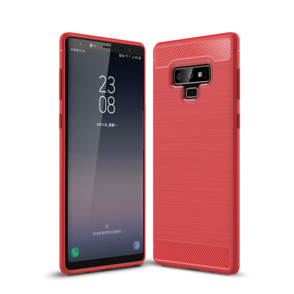 SKALO Samsung Note 9 Armor Carbon Stöttåligt TPU-skal - Fler fär Röd