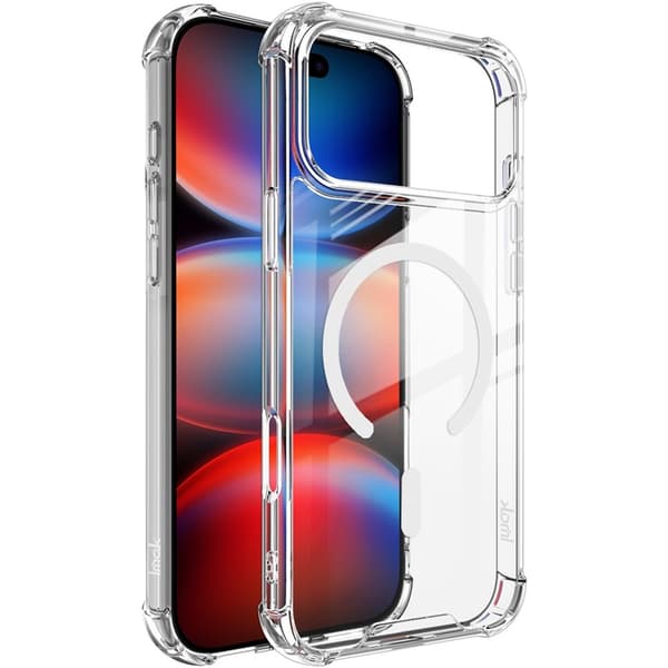 IMAK iPhone 17 Pro Extra strong TPU Skal - Transparent Transparent