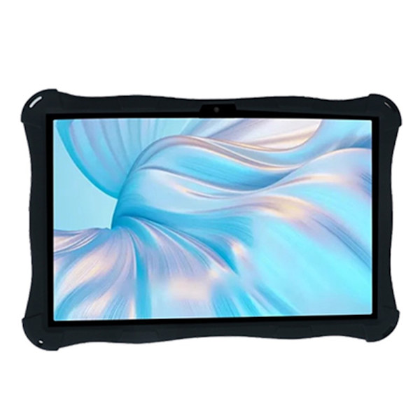 SKALO Samsung Tab A9+ Shock Resistant Armor Popit Silicone Kuori - Musta Black