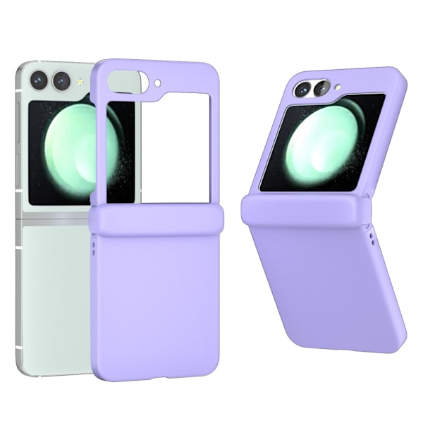 SKALO Samsung Z Flip6 Ultrathin Skin-touch Fold Suojakuori - Violetti Purple