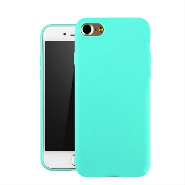 SKALO iPhone 7/8 Ultraohut TPU-kuori - Valitse väri Turquoise