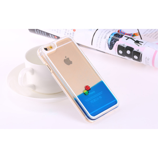 Liquid Aquarium Fish Cover iPhone 6 / 6S - flere farver Blue