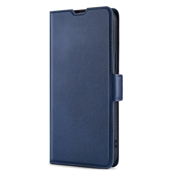 SKALO Samsung A13 4G Ultratynd Premium Wallet Case - Blå Blue