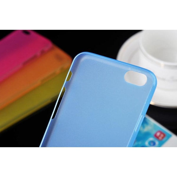 Frosted Transparent Silikone Cover til iPhone 6 / 6S - flere farver Pink