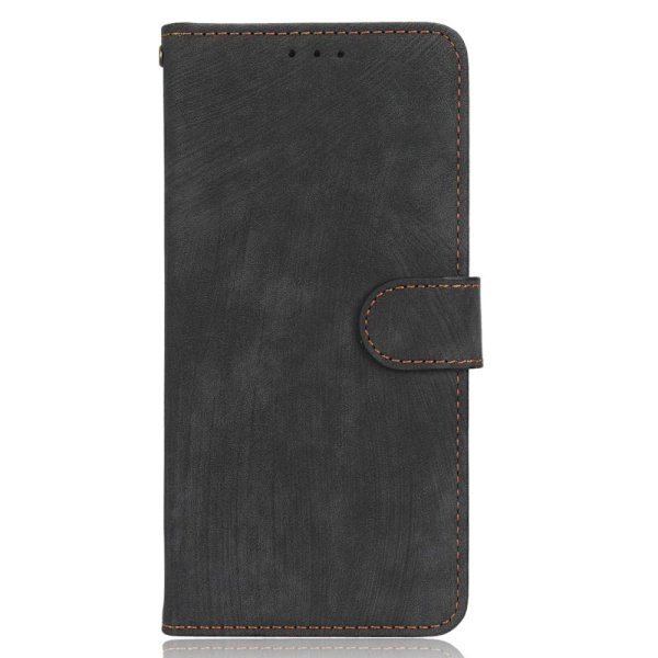 SKALO Xiaomi Redmi Note 12 5G Plånboksfodral i PU-Läder - Svart Svart