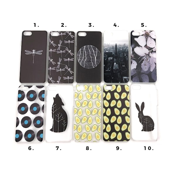 Skal med motiv iPhone 7/8 MultiColor #2
