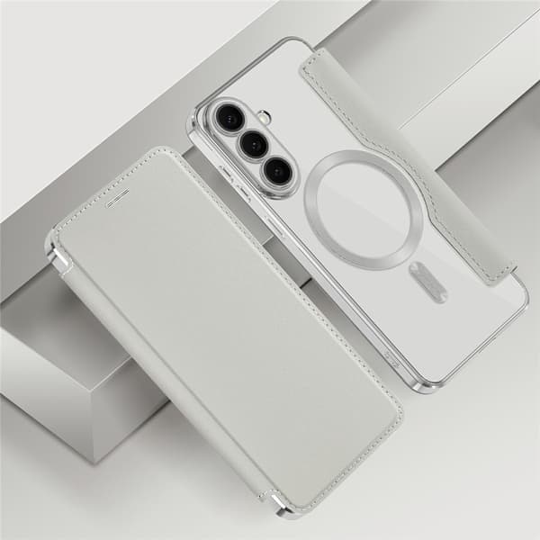 SKALO Slim Cover til Samsung Galaxy S26 FE - Sølv Silver