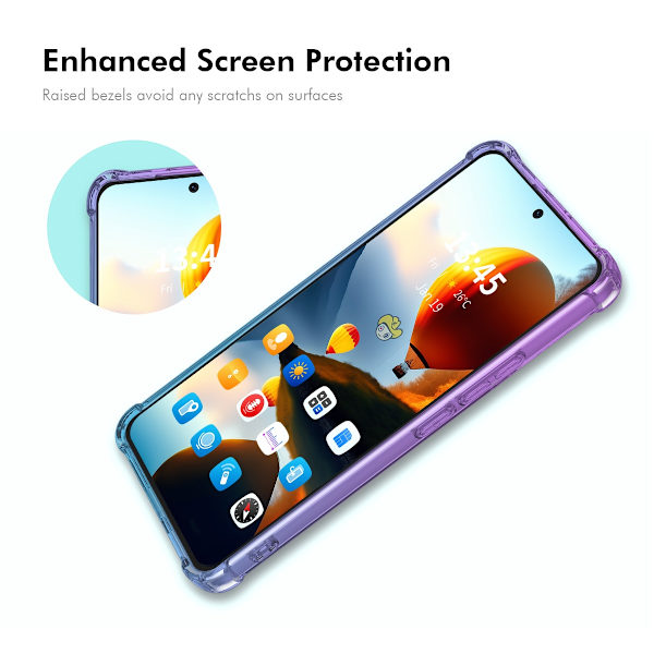 SKALO Xiaomi Redmi A5 4G ENKAY Gradient Extra strong TPU Skal - Lila-Blå multifärg