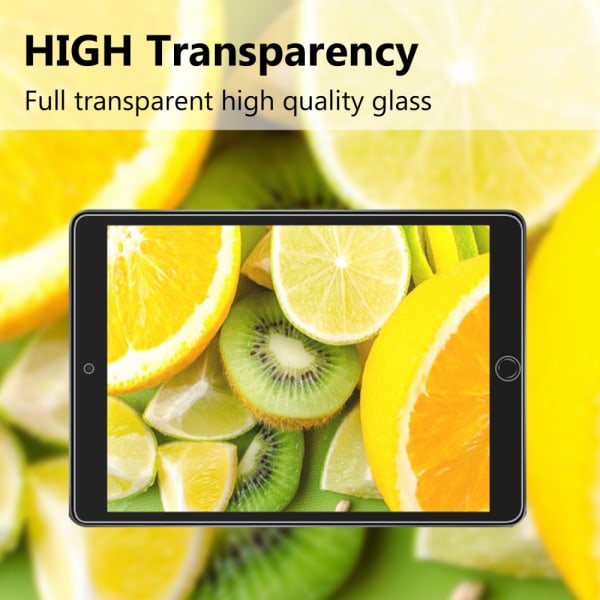 SKALO iPad 10.2 Hærdet Glas Skærmbeskyttelse Transparent