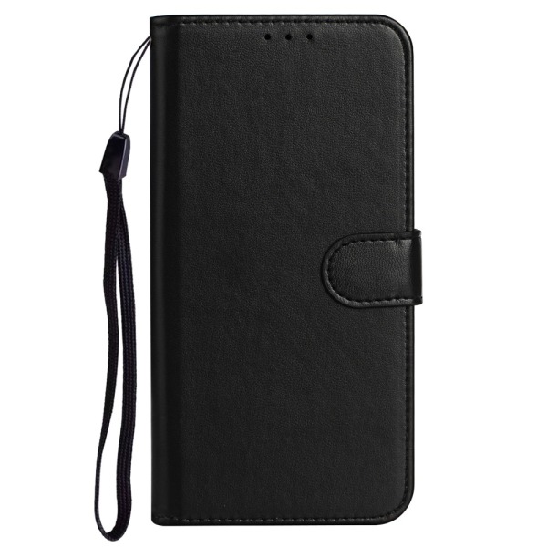 SKALO Sony Xperia 1 V Flip Cover m. pung i PU-læder - Sort Black