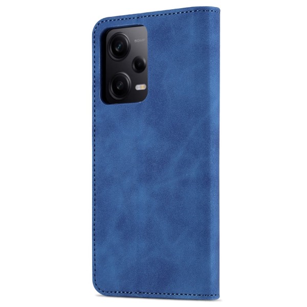 SKALO Xiaomi Redmi Note 12 Pro 5G AZNS Plånboksfodral - Blå Blå