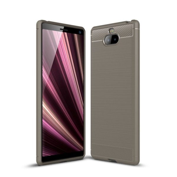 Stöttåligt Armor Carbon TPU-skal Sony Xperia 10 Plus Blue