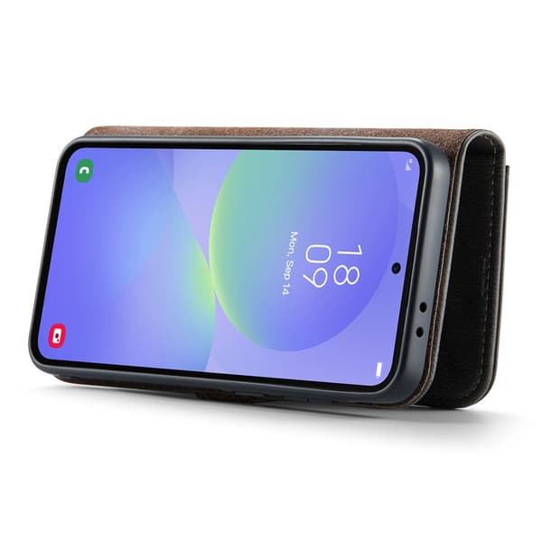 DG MING 2-i-1 Magnet Plånboksfodral för Samsung Galaxy A37 5G - Grå grå