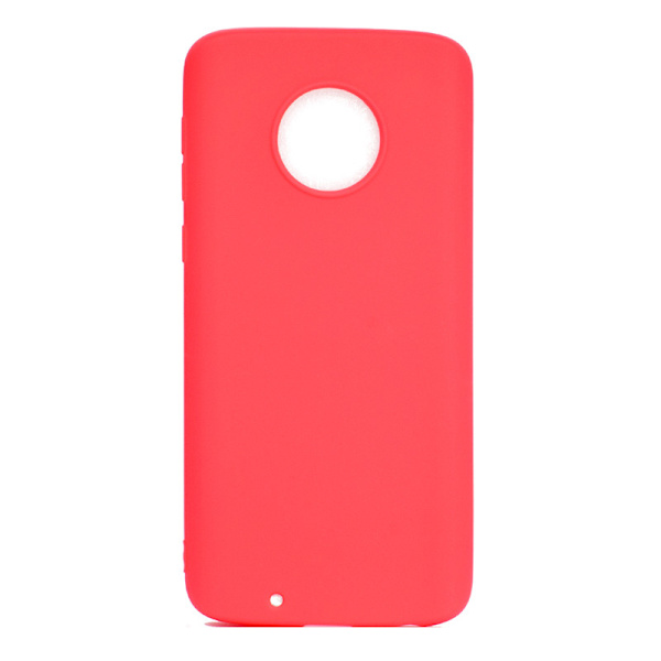 Moto G5 PLUS Ultratunn Silikonskal Red